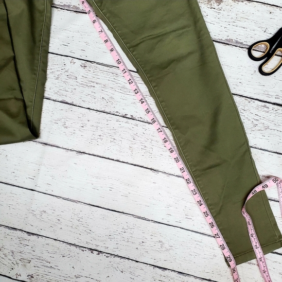 Gap Skinny Jeans Dusky Green size 7 - Picture 5 of 7